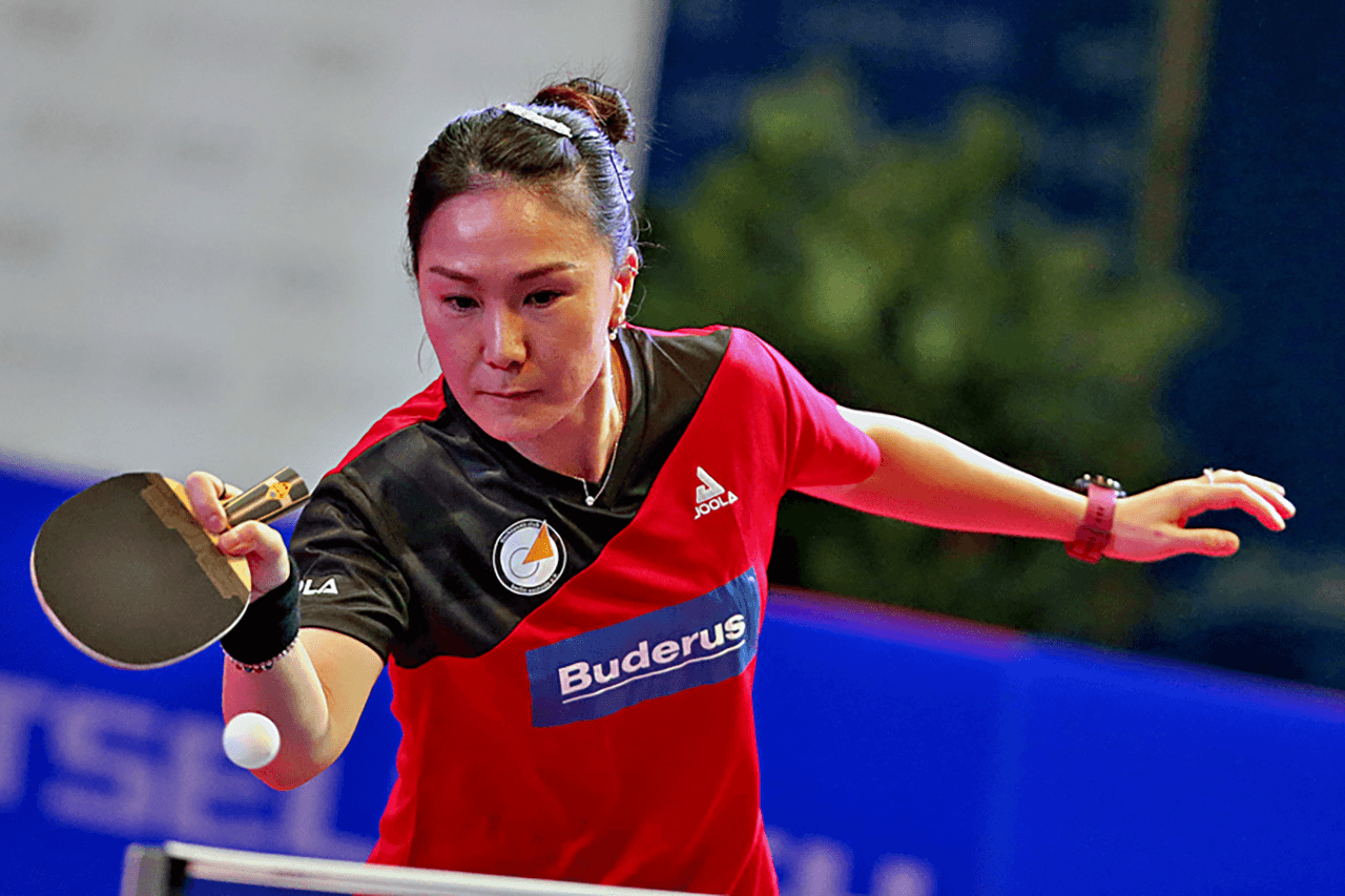 TTC Berlin's Shan Xiaona (Photo by Helmut Ploberger)